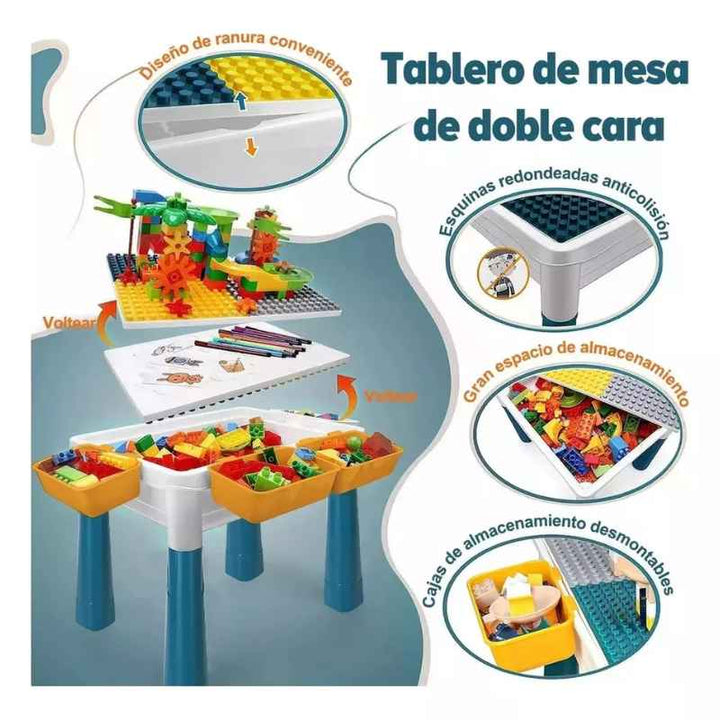 Mesa Élite de Actividades: Juego y Aprendizaje Premium